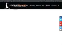Tablet Screenshot of harnessingstrengths.com